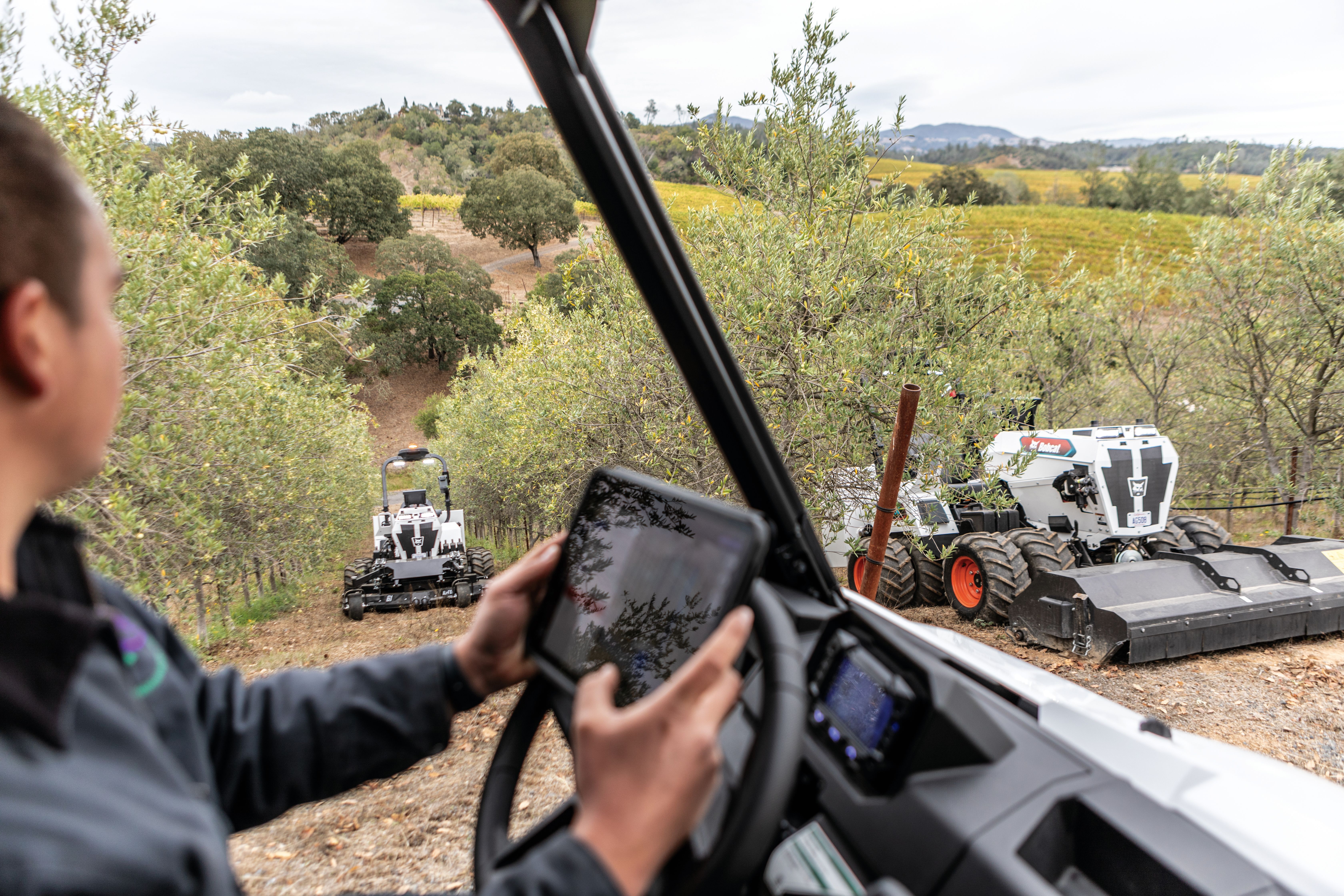 Bobcat tractor
