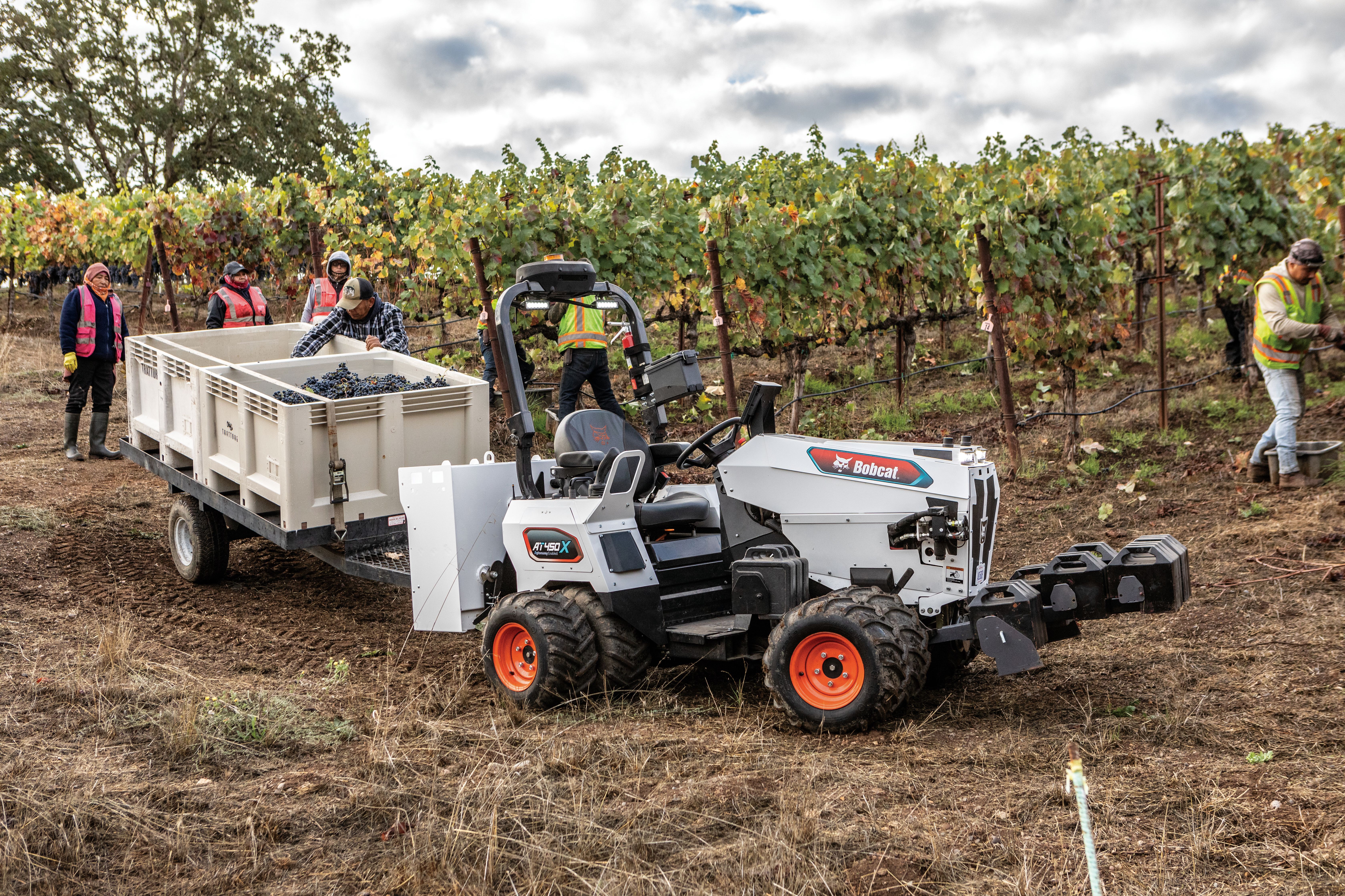 Bobcat tractor