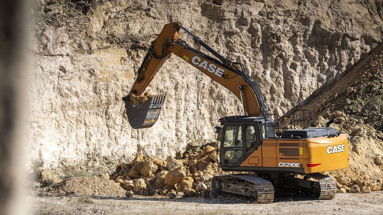 CASE excavator