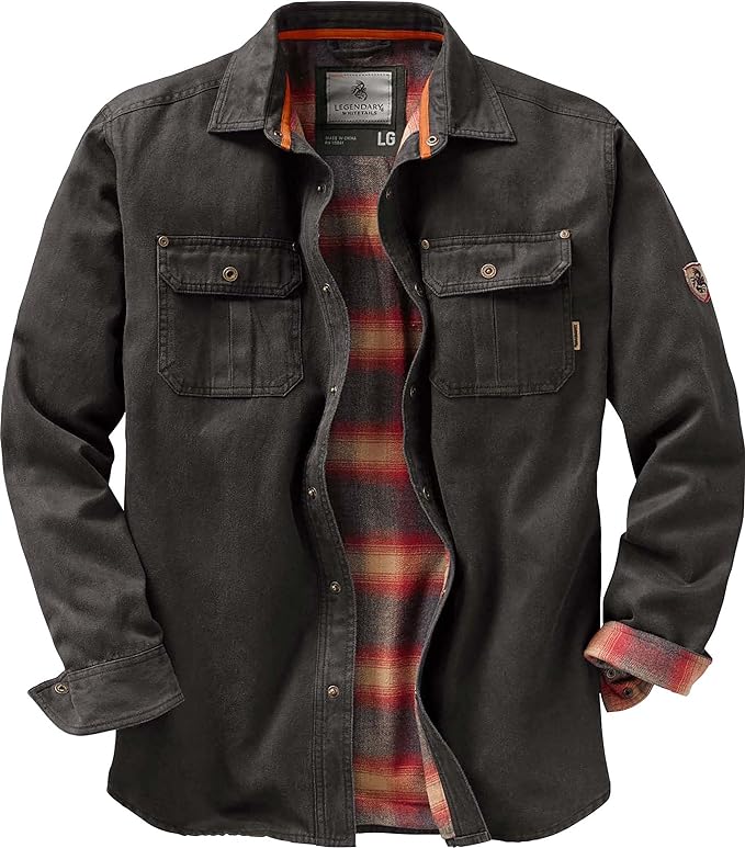 Carhartt® Rugged Flex® Fleece Lined Shirt Jacket - Kubota