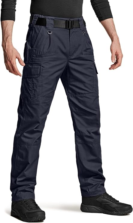 CQR Men's Cool Dry Tactical Pants, Water Resistant